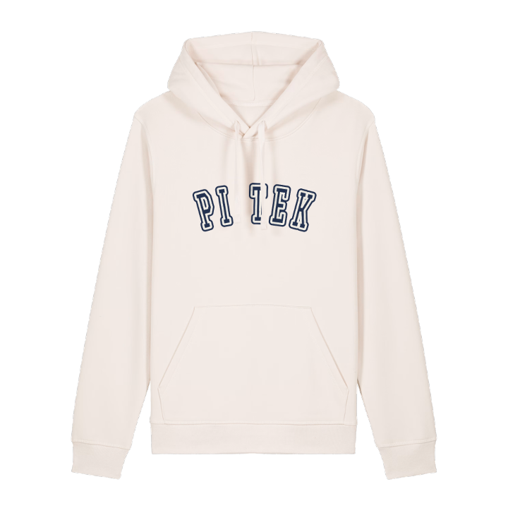 Piątek college hoodie – hoodie från PinShirt