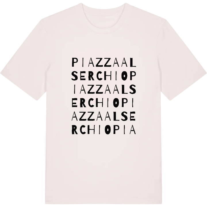 Piazza al Serchio ordlek t-shirt – t-shirt från PinShirt