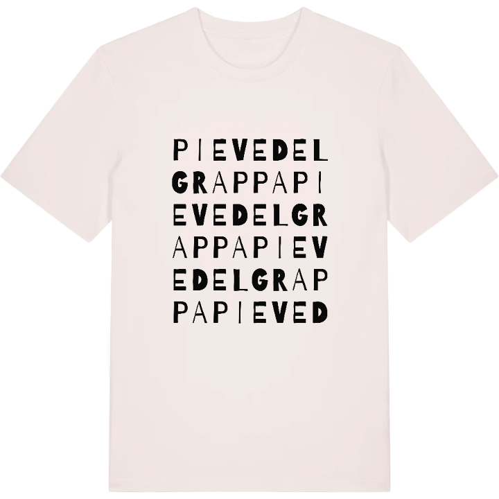 Pieve del Grappa ordlek t-shirt – t-shirt från PinShirt