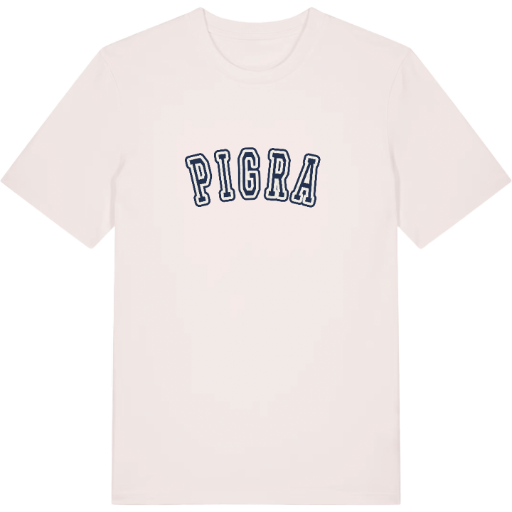 Pigra college t-shirt – t-shirt från PinShirt