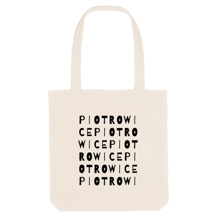 Piotrowice ordlek tygkasse – tygkasse från PinShirt