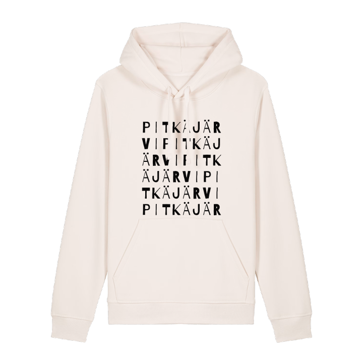 Pitkäjärvi ordlek hoodie – hoodie från PinShirt
