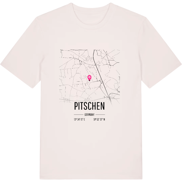 Pitschen karta t-shirt – t-shirt från PinShirt