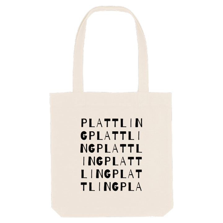 Plattling ordlek tygkasse – tygkasse från PinShirt