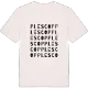 Plescop ordlek t-shirt