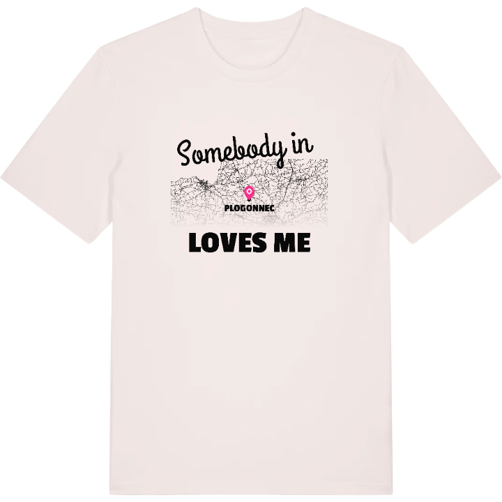 Någon i Plogonnec älskar mig t-shirt – t-shirt från PinShirt