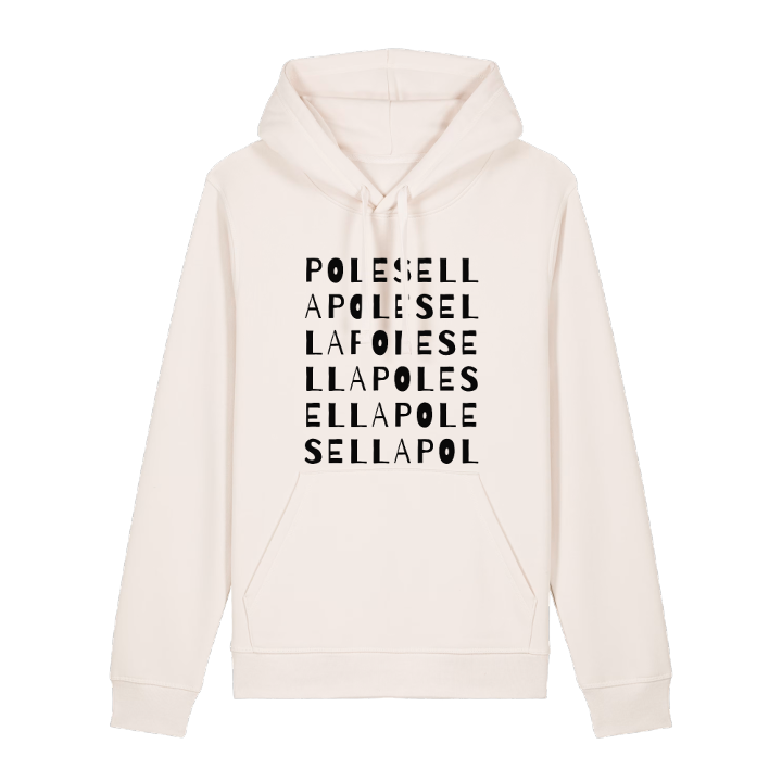 Polesella ordlek hoodie – hoodie från PinShirt