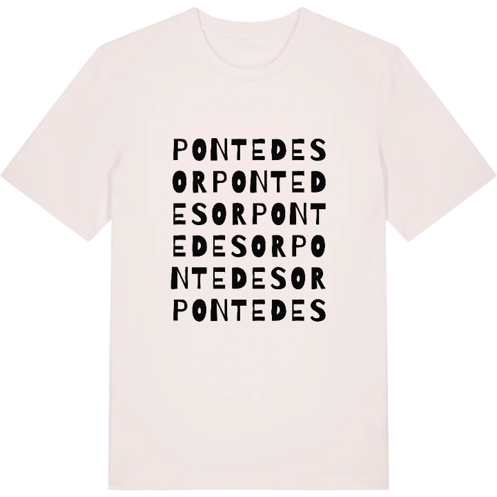 Ponte de Sor ordlek t-shirt – t-shirt från PinShirt