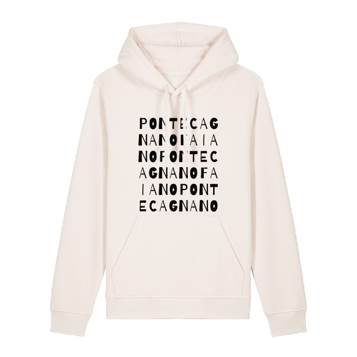 Pontecagnano Faiano ordlek hoodie – hoodie från PinShirt
