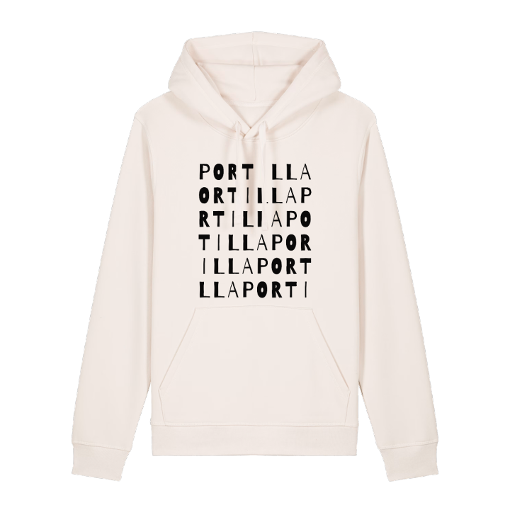 Portilla ordlek hoodie – hoodie från PinShirt