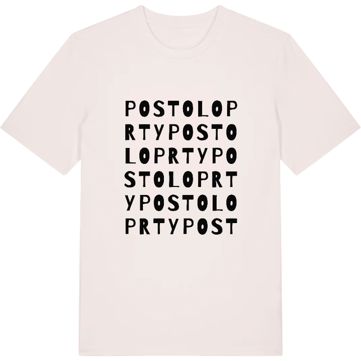 Postoloprty ordlek t-shirt – t-shirt från PinShirt