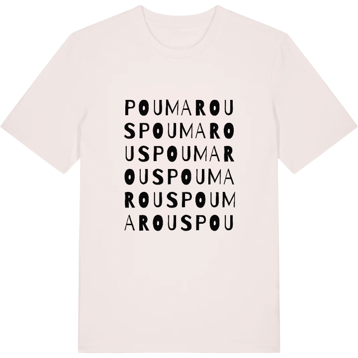 Poumarous ordlek t-shirt – t-shirt från PinShirt