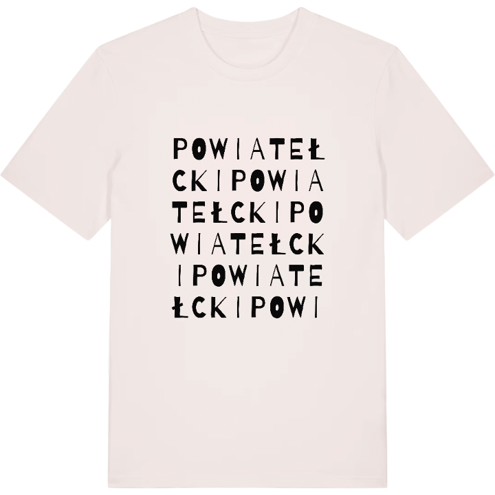 powiat ełcki ordlek t-shirt – t-shirt från PinShirt