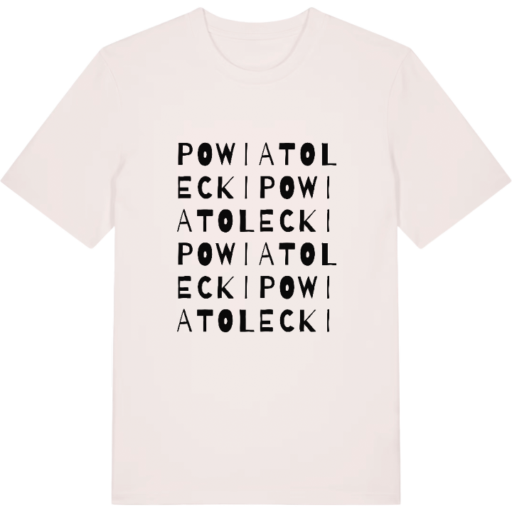 powiat olecki ordlek t-shirt – t-shirt från PinShirt