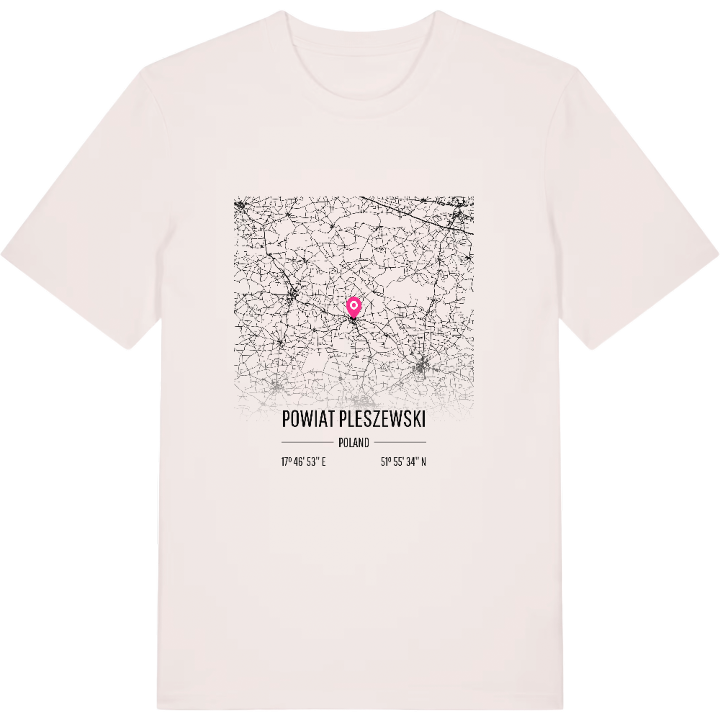 powiat pleszewski karta t-shirt – t-shirt från PinShirt