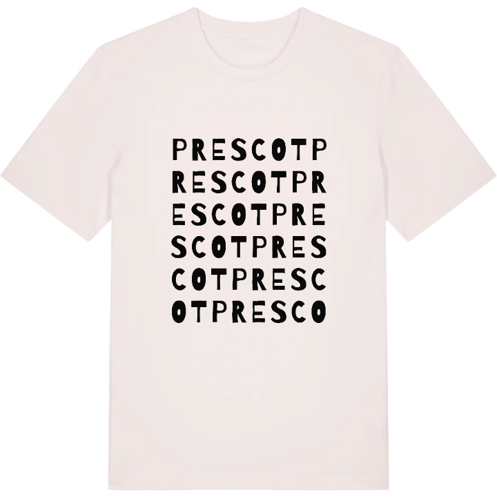 Prescot ordlek t-shirt – t-shirt från PinShirt