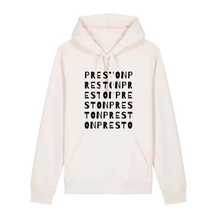 Preston ordlek hoodie – hoodie från PinShirt