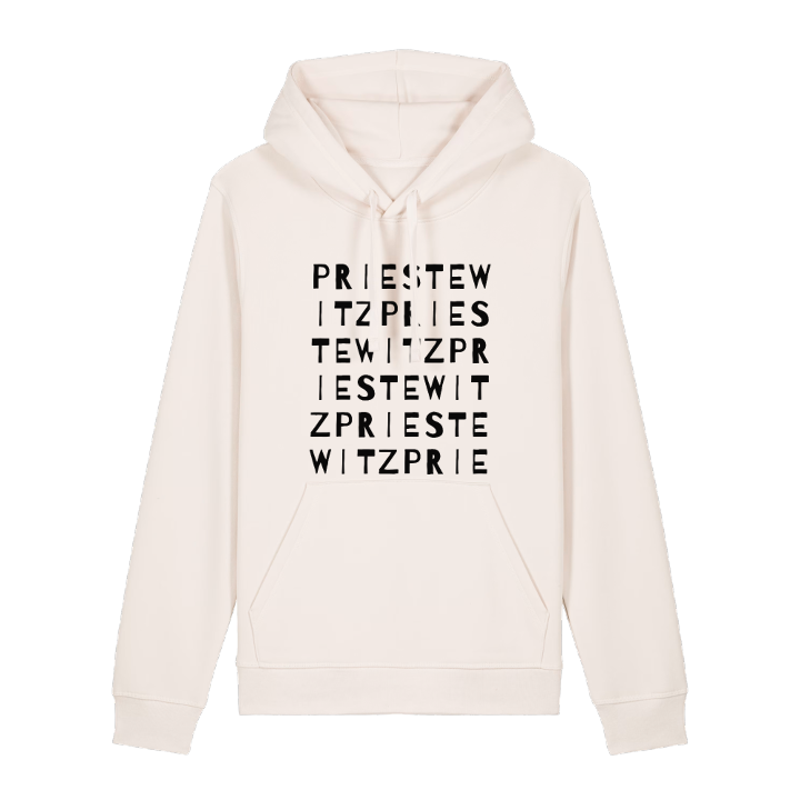 Priestewitz ordlek hoodie – hoodie från PinShirt