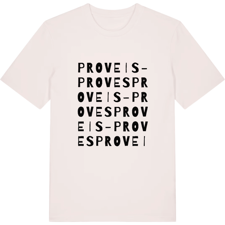Proveis - Proves ordlek t-shirt – t-shirt från PinShirt