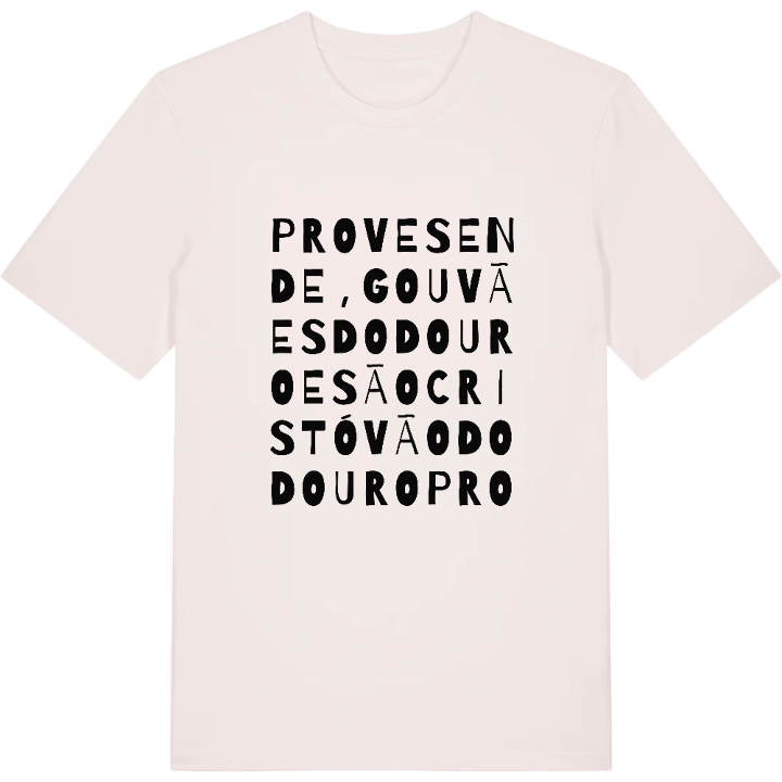 Provesende, Gouvães do Douro e São Cristóvão do Douro ordlek t-shirt – t-shirt från PinShirt