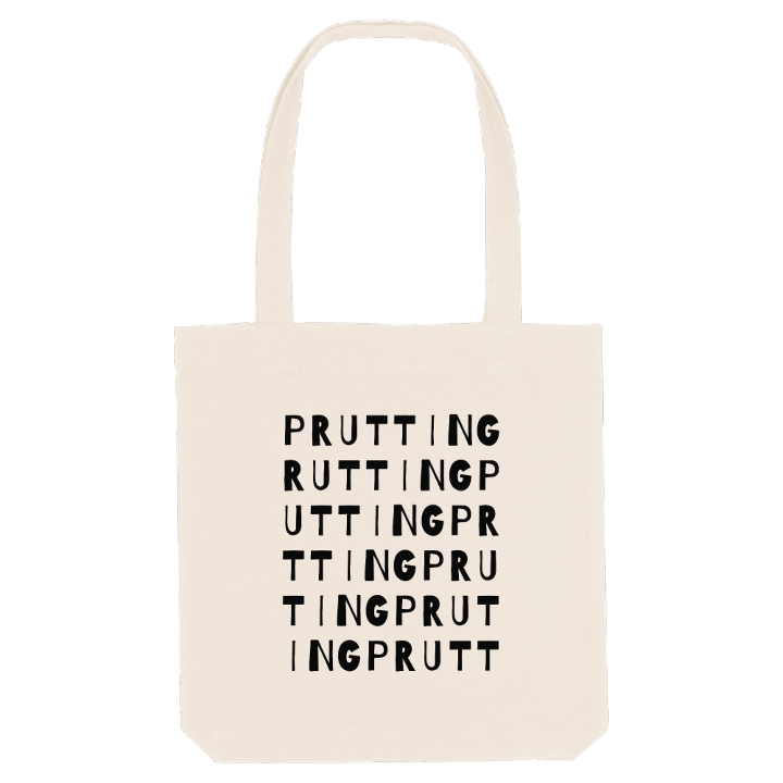Prutting ordlek tygkasse – tygkasse från PinShirt