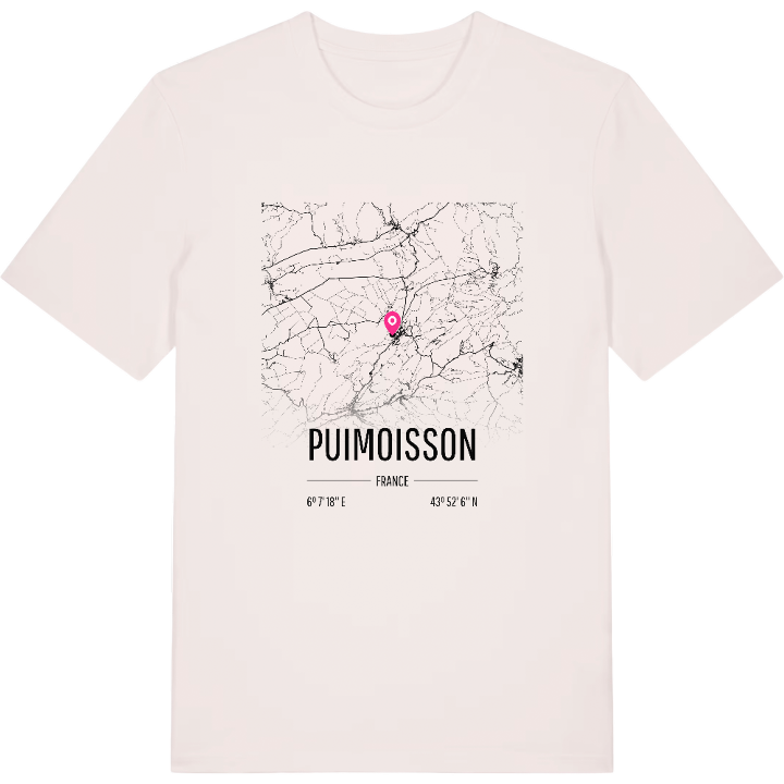 Puimoisson karta t-shirt – t-shirt från PinShirt