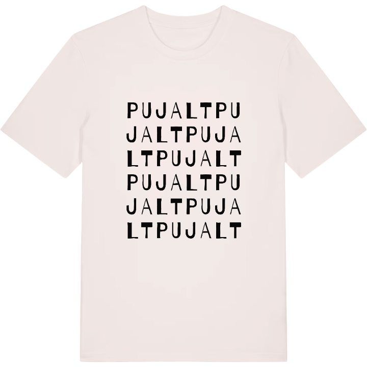 Pujalt ordlek t-shirt – t-shirt från PinShirt