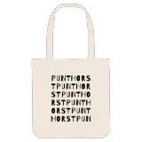 Punthorst ordlek tygkasse