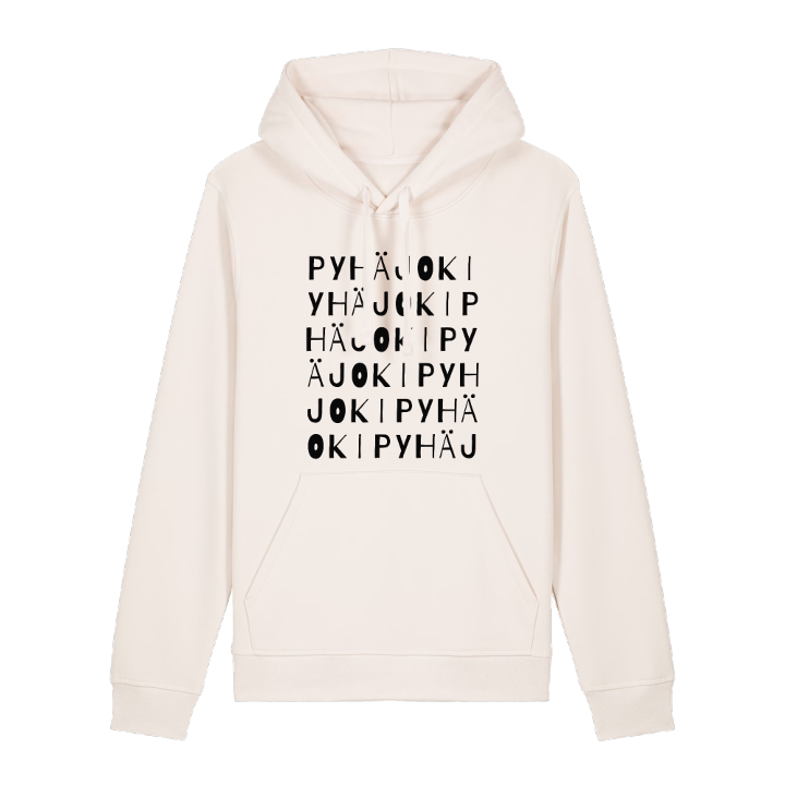 Pyhäjoki ordlek hoodie – hoodie från PinShirt