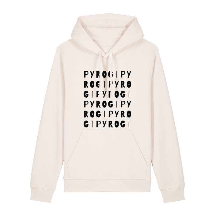 Pyrogi ordlek hoodie – hoodie från PinShirt