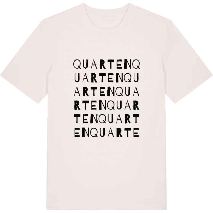 Quarten ordlek t-shirt – t-shirt från PinShirt