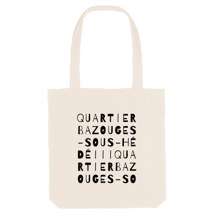 Quartier Bazouges-sous-Hédé III ordlek tygkasse – tygkasse från PinShirt