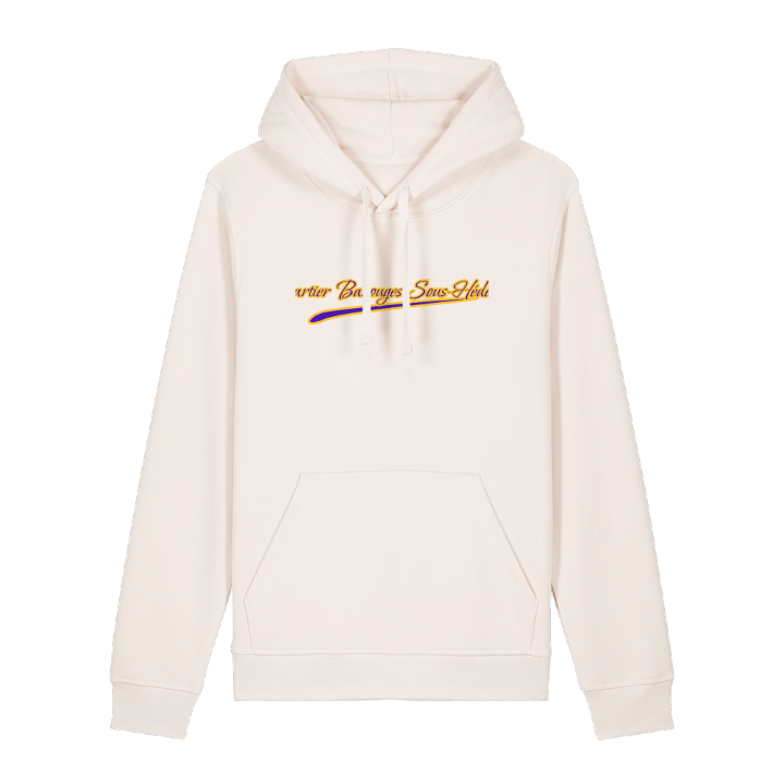 Quartier Bazouges-sous-Hédé IV baseball hoodie – hoodie från PinShirt