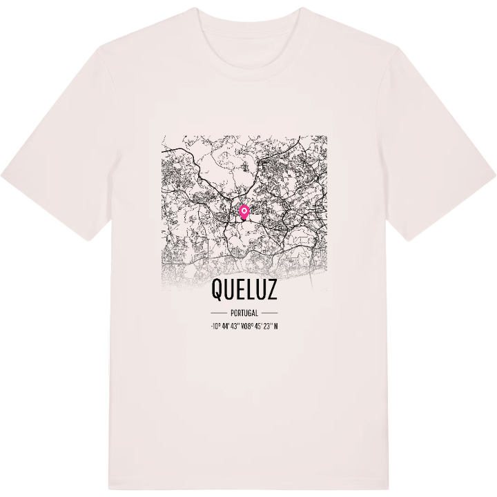 Queluz karta t-shirt – t-shirt från PinShirt