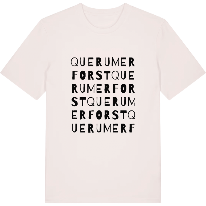 Querumer Forst ordlek t-shirt – t-shirt från PinShirt