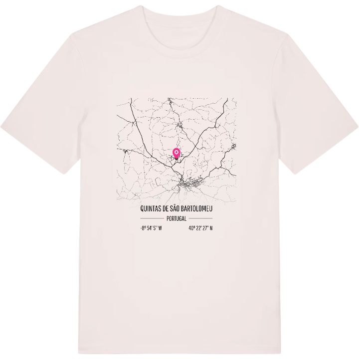 Quintas de São Bartolomeu karta t-shirt – t-shirt från PinShirt