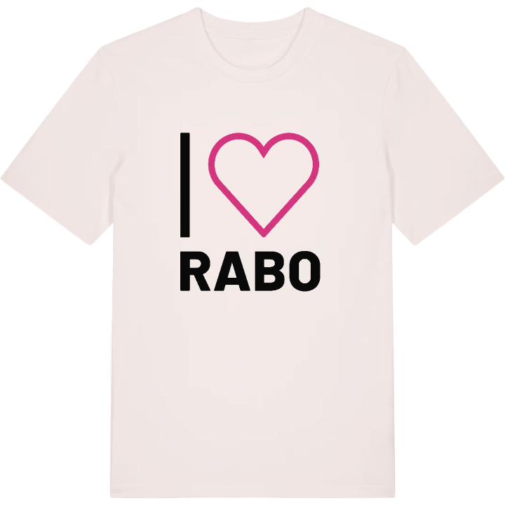 Jag älskar Rabo t-shirt stort tryck – t-shirt från PinShirt