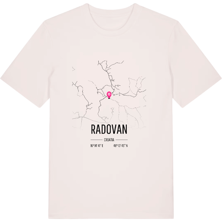 Radovan karta t-shirt – t-shirt från PinShirt