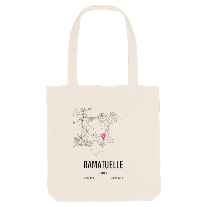 Ramatuelle karta tygkasse – tygkasse från PinShirt