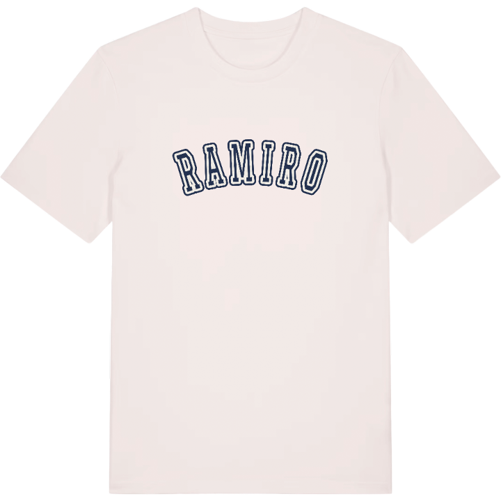 Ramiro college t-shirt – t-shirt från PinShirt