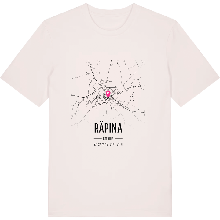 Räpina karta t-shirt – t-shirt från PinShirt