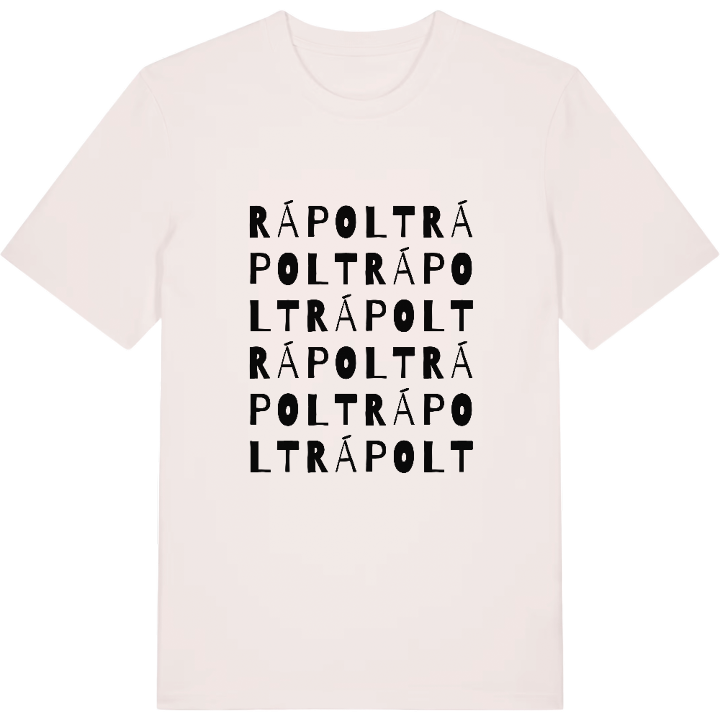 Rápolt ordlek t-shirt – t-shirt från PinShirt