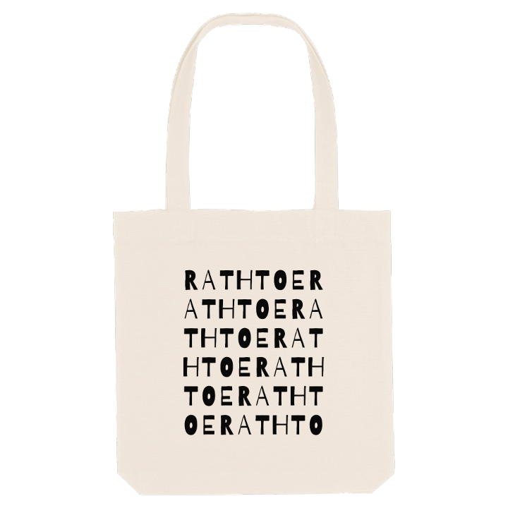Rathtoe ordlek tygkasse – tygkasse från PinShirt