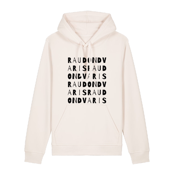 Raudondvaris ordlek hoodie – hoodie från PinShirt