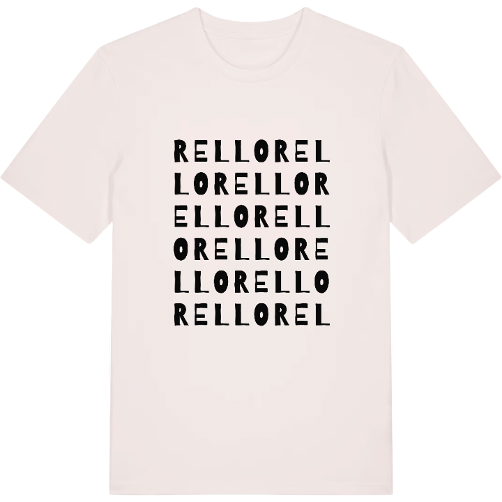Rello ordlek t-shirt – t-shirt från PinShirt