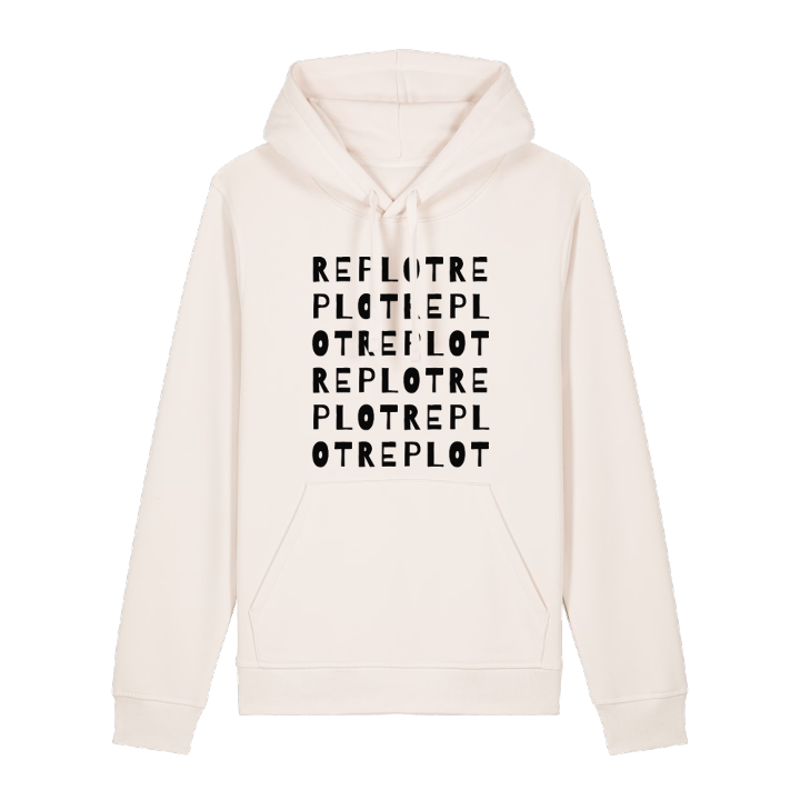 Replot ordlek hoodie – hoodie från PinShirt