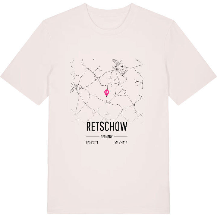 Retschow karta t-shirt – t-shirt från PinShirt