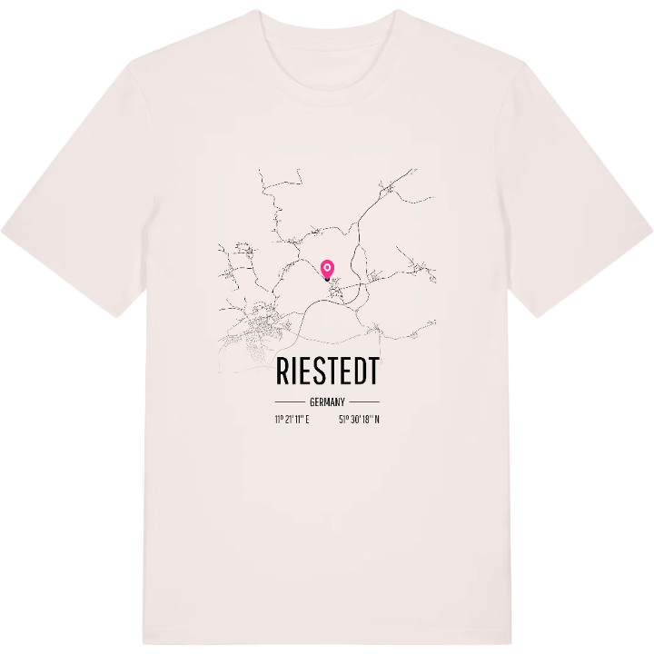 Riestedt karta t-shirt – t-shirt från PinShirt