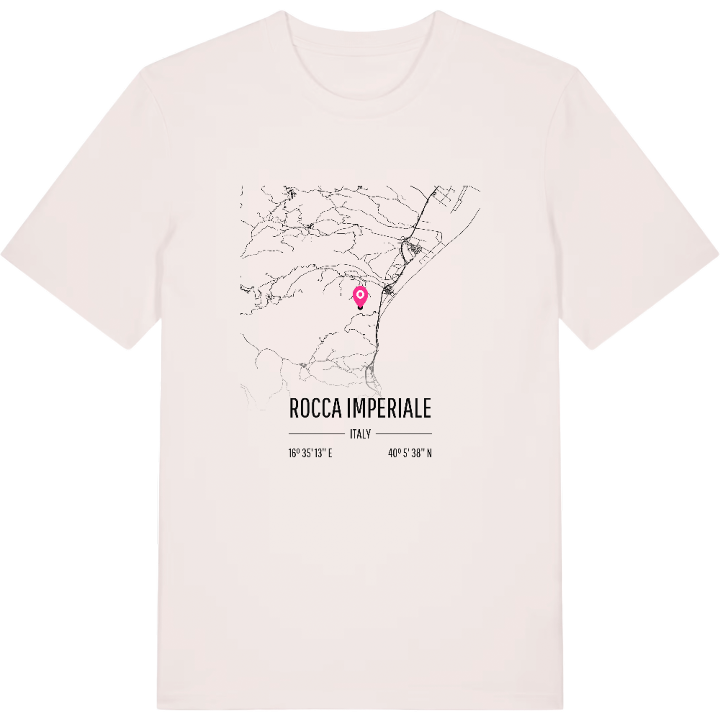 Rocca Imperiale karta t-shirt – t-shirt från PinShirt
