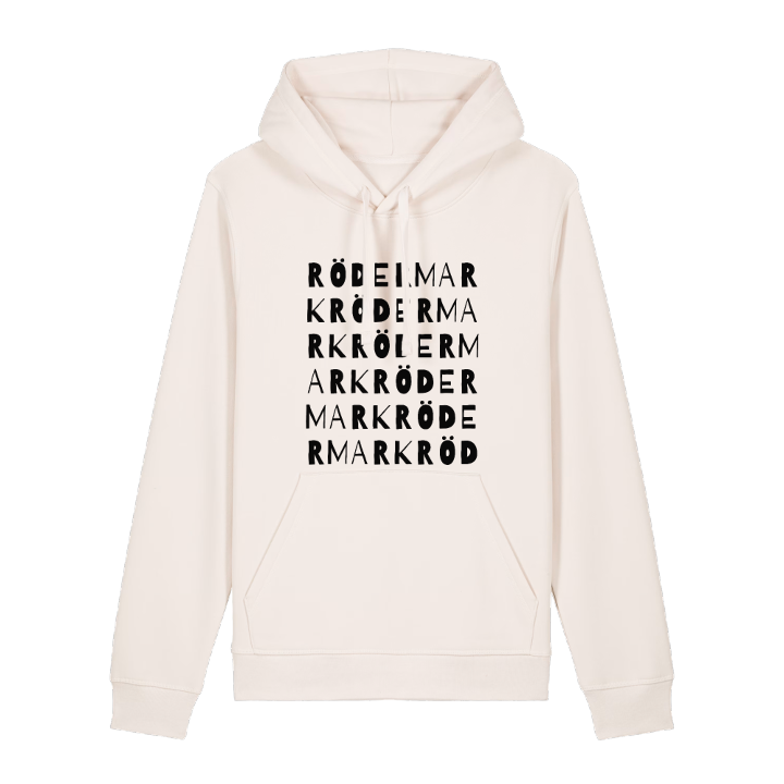 Rödermark ordlek hoodie – hoodie från PinShirt
